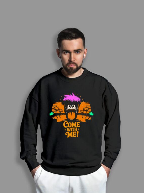 COME WITH ME – MEN’S SWEATSHIRT