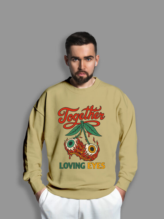 TOGETHER EYES - MEN'S SWEATSHIRT