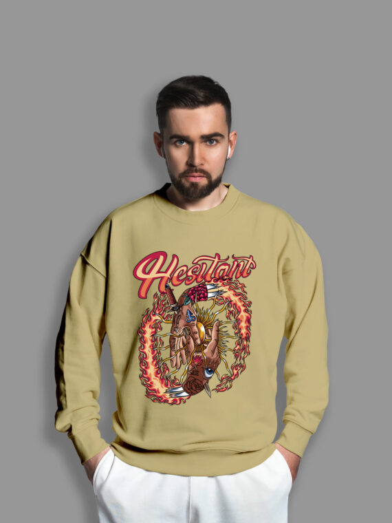 HESITANT - MEN'S SWEATSHIRT
