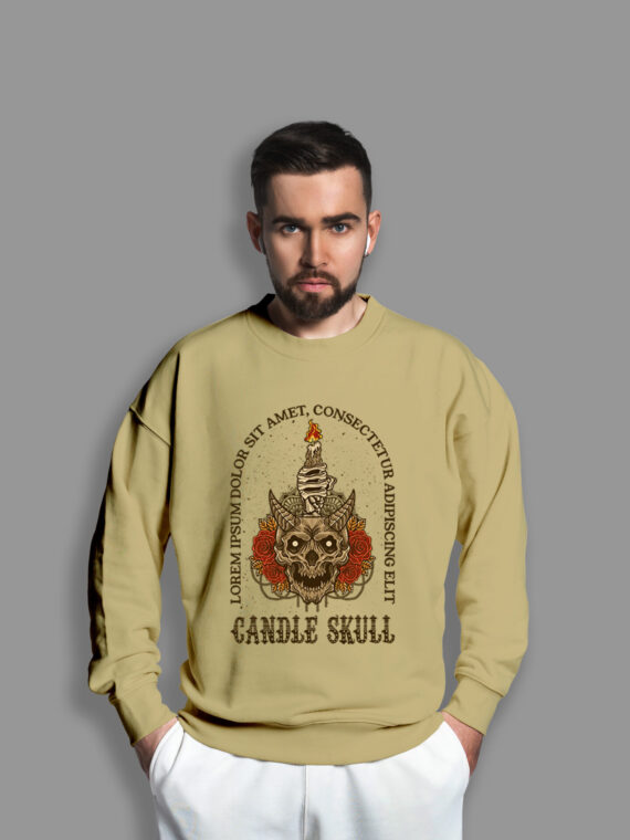 SKULL CANDLE - MEN'S SWEATSHIRT
