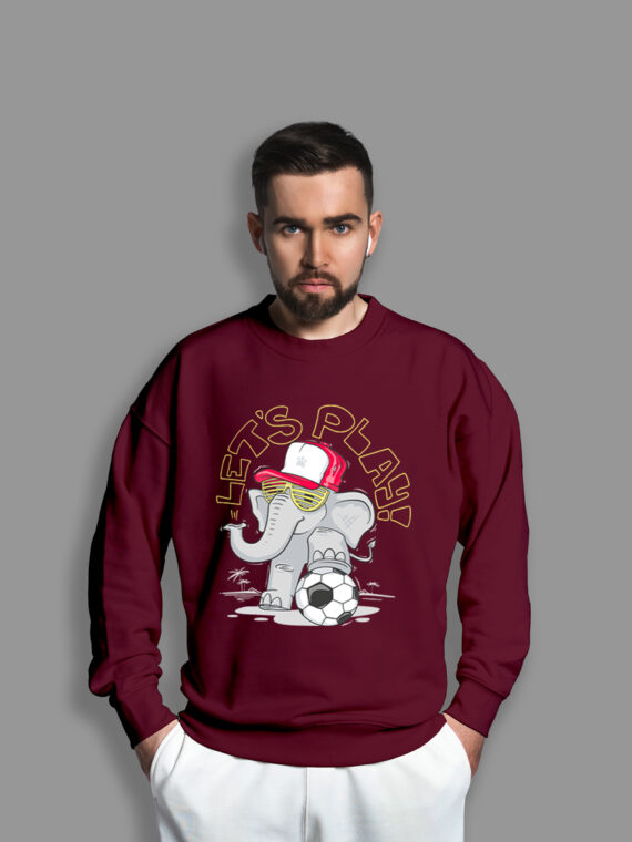 ELEPHANT PLAY - MEN'S SWEATSHIRT