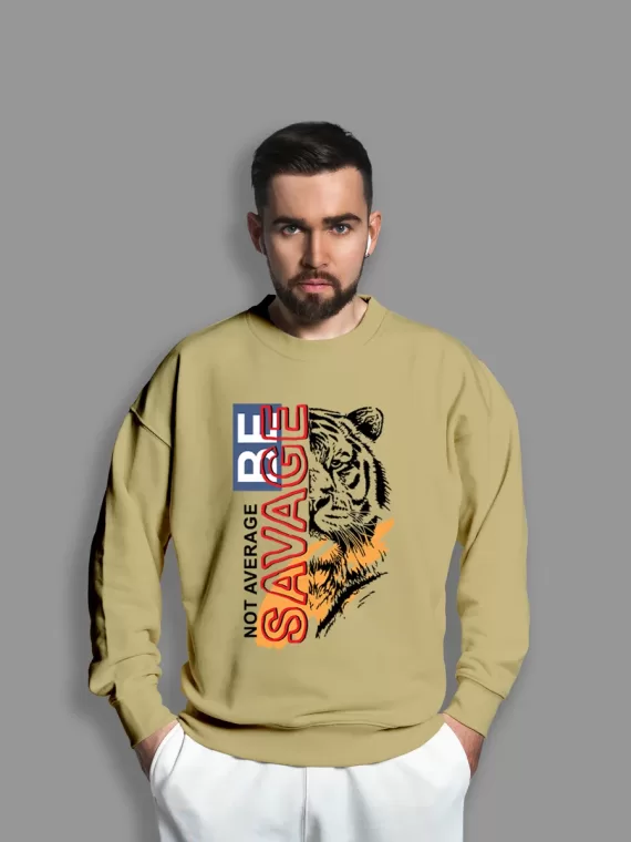 BE SAVAGE - MEN'S SWEATSHIRT