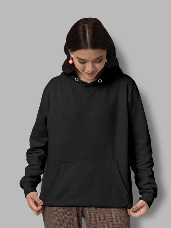 PLANE BLACK - WOMEN'S HOODIE