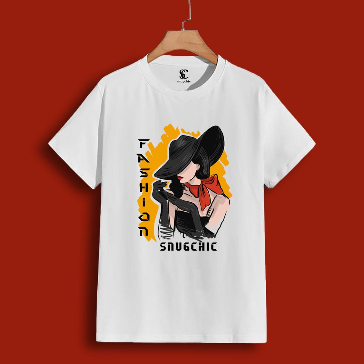 GIRL HAT FASHION - WOMEN'S T-SHIRT