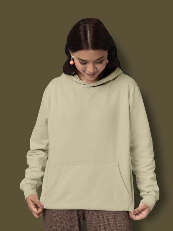 PLANE BEIGE - WOMEN'S HOODIE