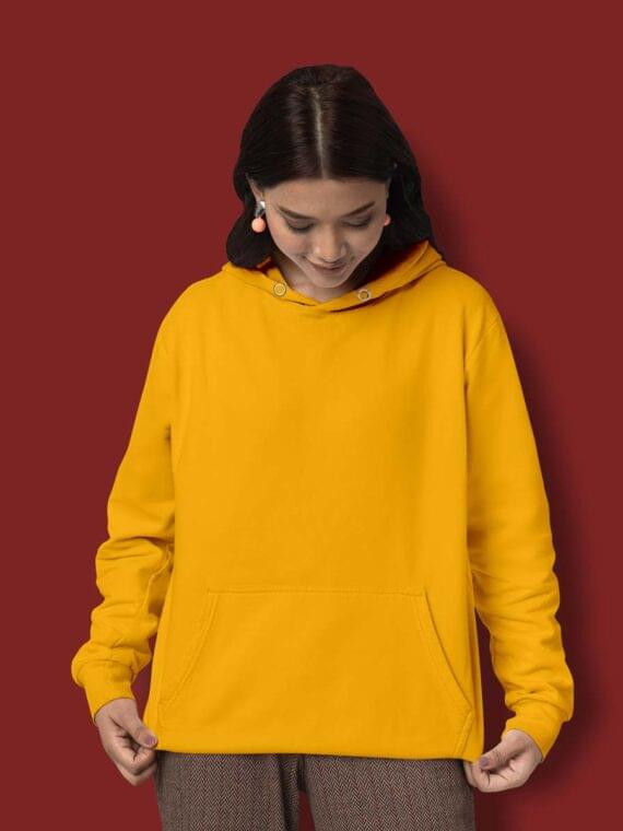 PLANE YELLOW - WOMEN'S HOODIE