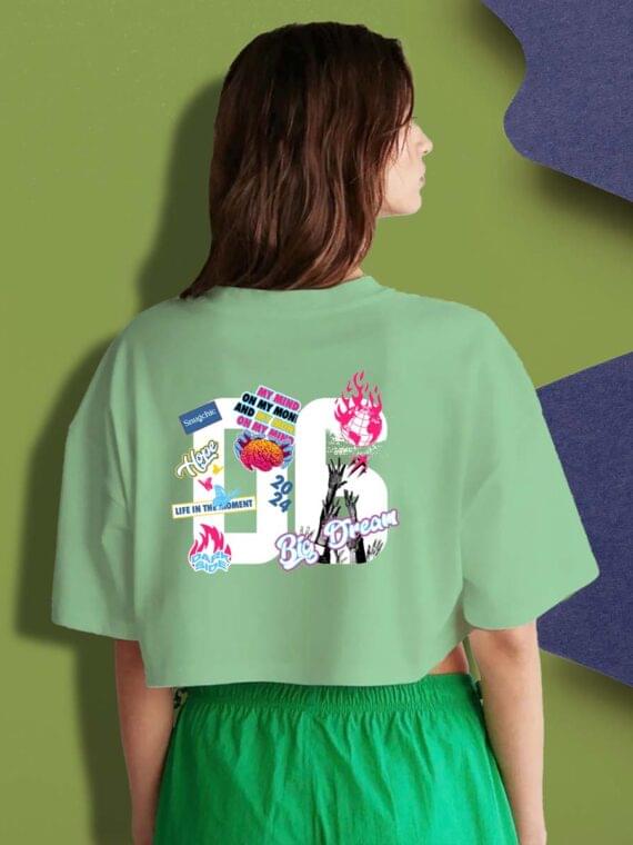 BIG DREAM – WOMEN’S CROP OVERSIZE