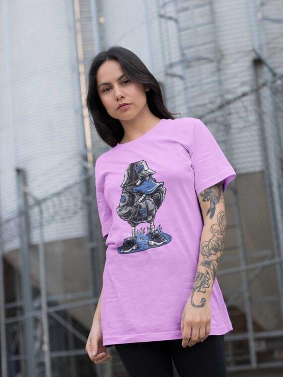 DUCK-IN-STYLE-WOMEN'S OVERSIZE TEES