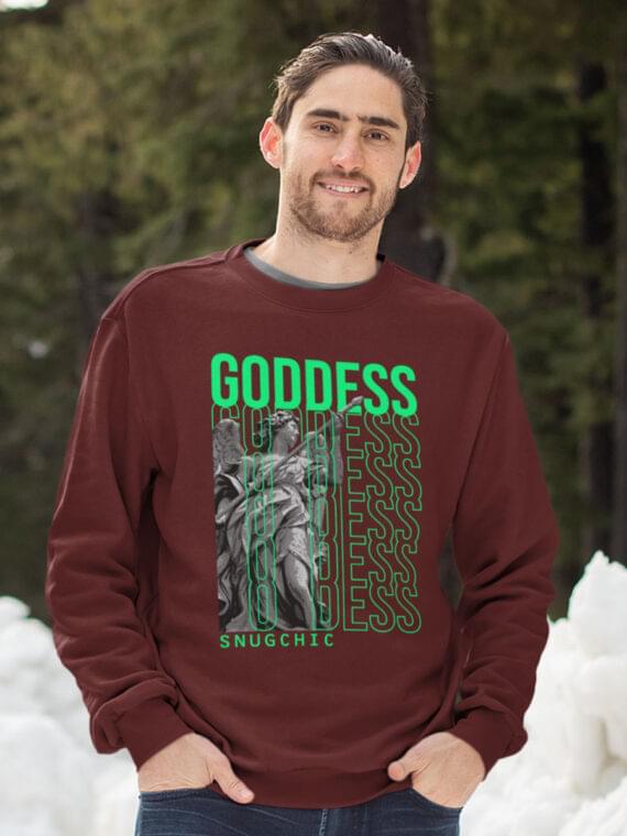 GODDESS - MEN'S SWEATSHIRT
