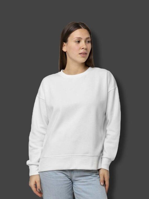 PLANE WHITE  - WOMEN'S SWEATSHIRT