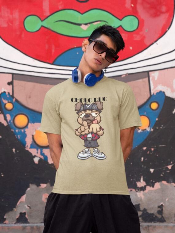 CHOLO PUG - T-SHIRT