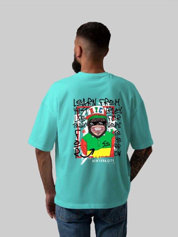 NYC MONKEY-MEN'S OVERSIZE T-SHIRT