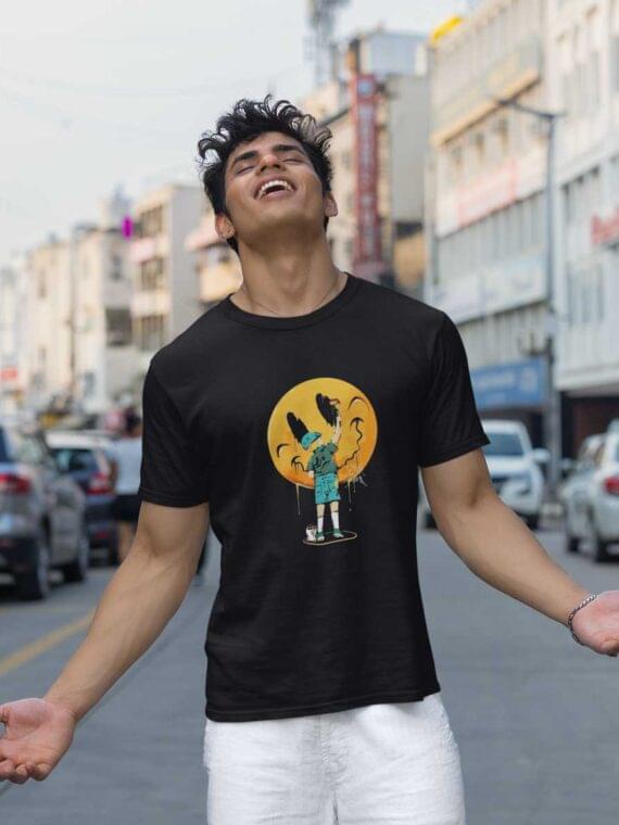SMILE PAINTING - T-SHIRT