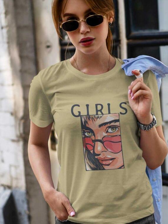 CUTE SUNGLASS WOMEN'S T-SHIRT