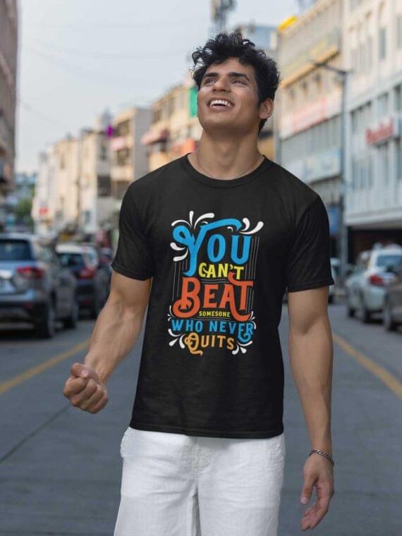 BEAT SOMESONE - T-SHIRT