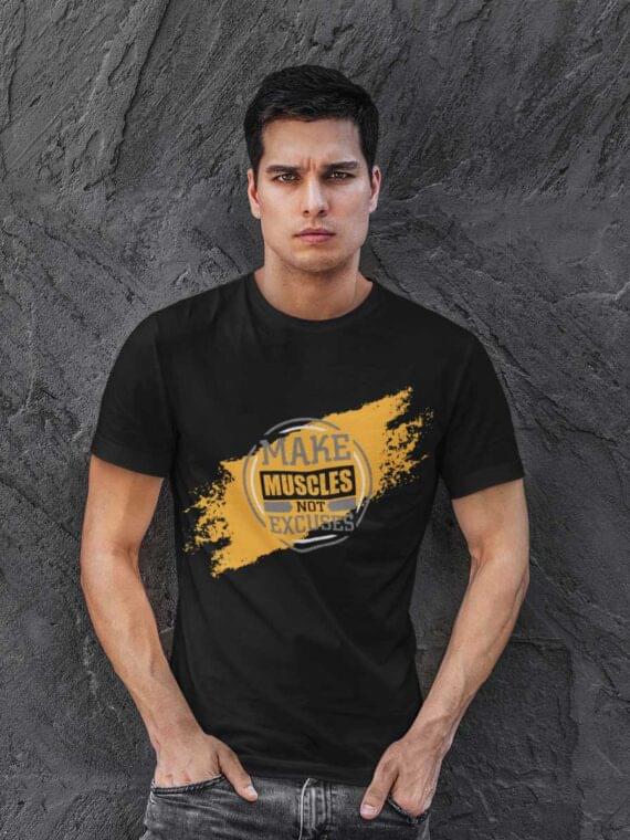 MAKE MUSCLES - T-SHIRT