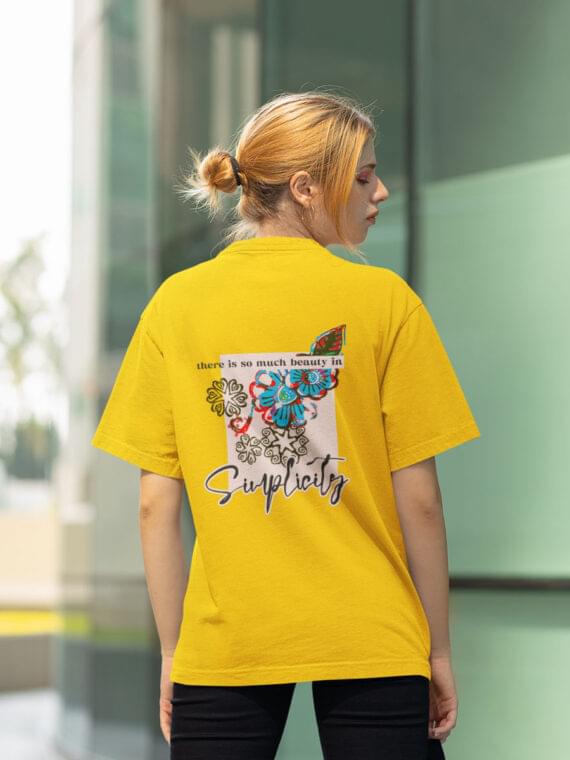 SIMPLICITY - WOMEN'S OVERSIZE TEES