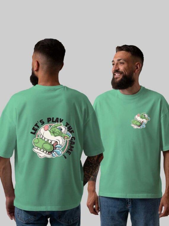 PLAY THE GAME MEN'S OVERSIZE T-SHIRT
