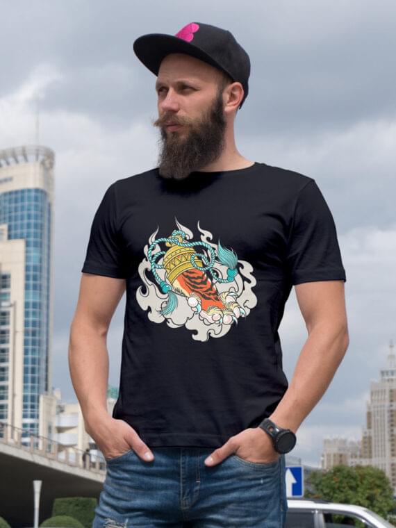 TIGER PANCH - T-SHIRT