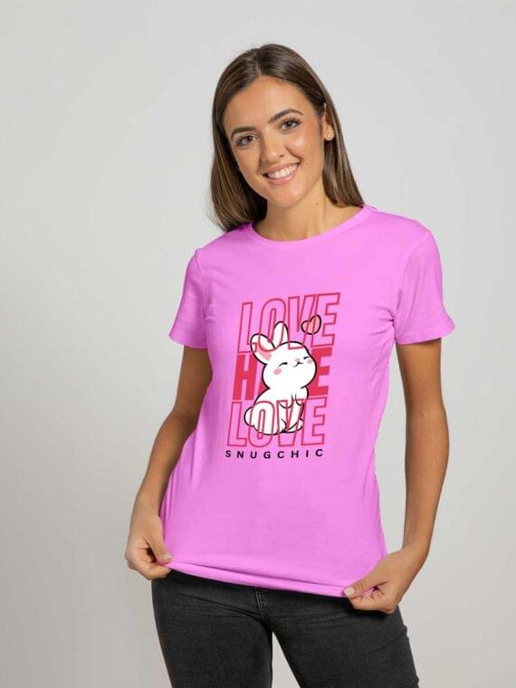 LOVE HATE WOMEN'S T-SHIRT