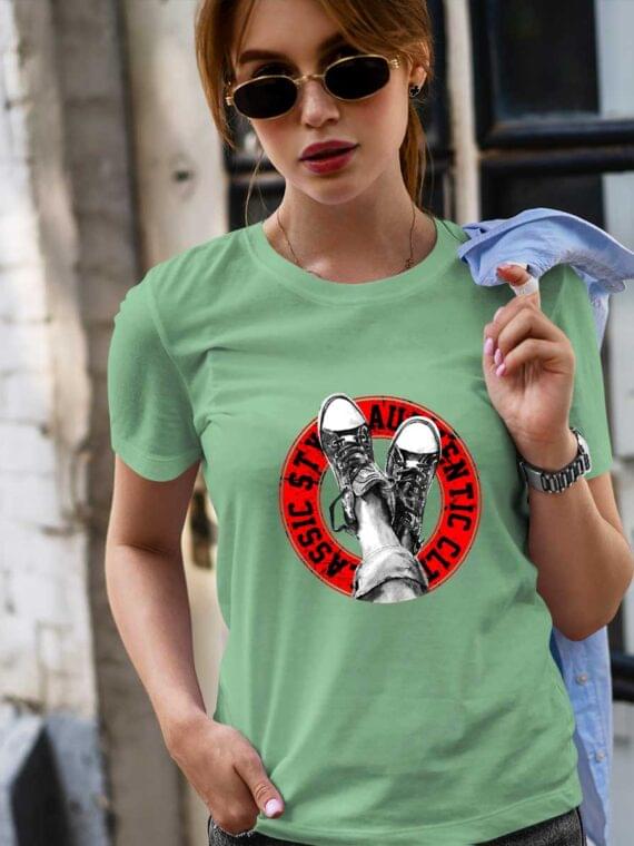 ASSIC STYLE WOMEN'S T-SHIRT