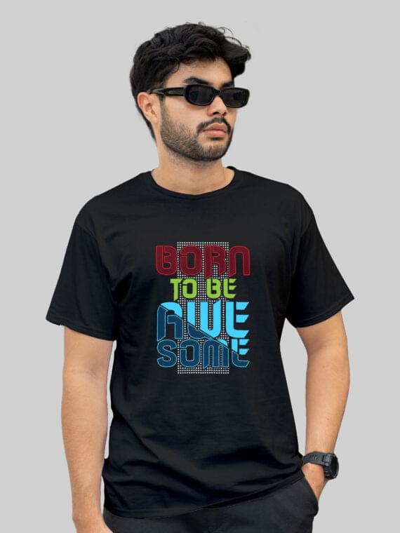 BORN AWESOME - T-SHIRT