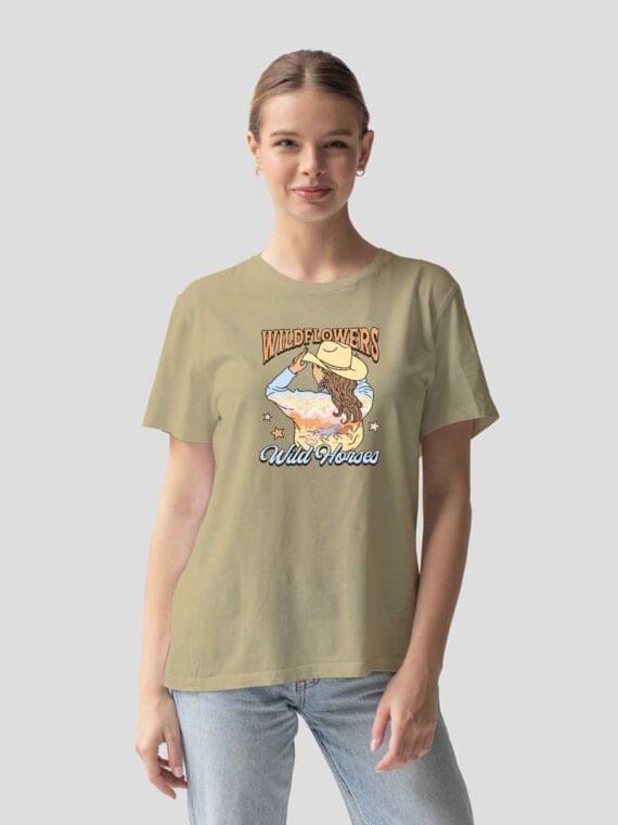 WILD LOWERS WOMEN'S T-SHIRT